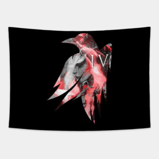 Raven's cloak Succubus Queen Tapestry