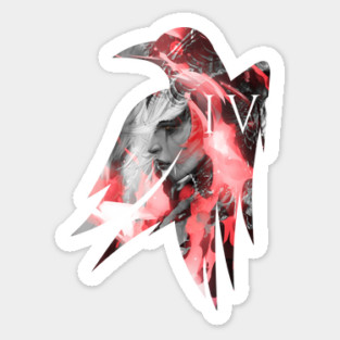 Raven's cloak Succubus Queen Sticker