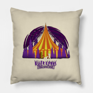 Killer Klowns from Outer Space Lethal Laughter Pillow