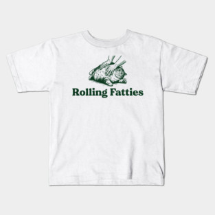 Rolling-Fatties Kids T-Shirt