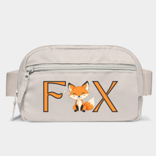 Vintage Style Elegant Fox - Minimalist Design Bag