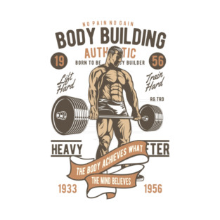 Bodybuilding Retro Gift T-Shirt