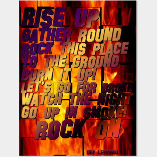 Rise Up Gather Round Posters and Art