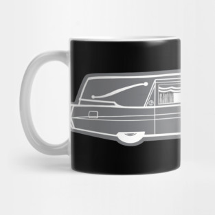 Pop Art Hearse Mug