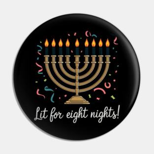 Hanukkah Pin