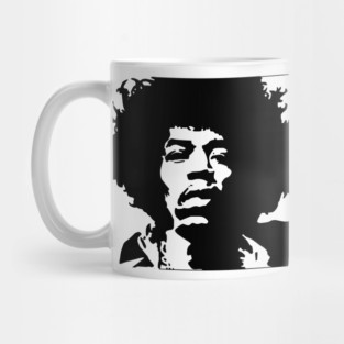 Jimi Hendrix - Knowledge Speaks Wisdom Listens Mug