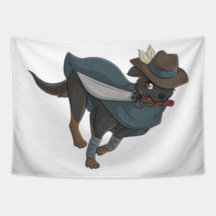 Gorou the Dog Tapestry
