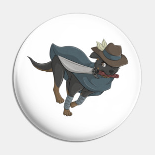 Gorou the Dog Pin