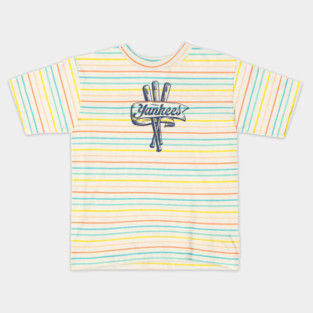 Vintage Yankees Bats Kids T-Shirt