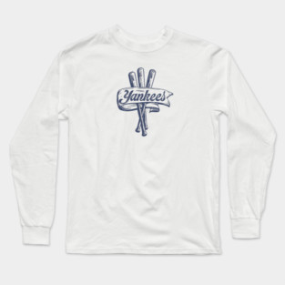 Vintage Yankees Bats Long Sleeve T-Shirt