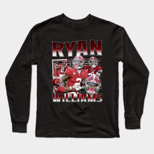 Ryan Williams - 90's style bootleg design Long Sleeve T-Shirt