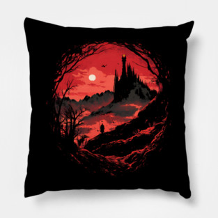 Road to Mordor Pillow