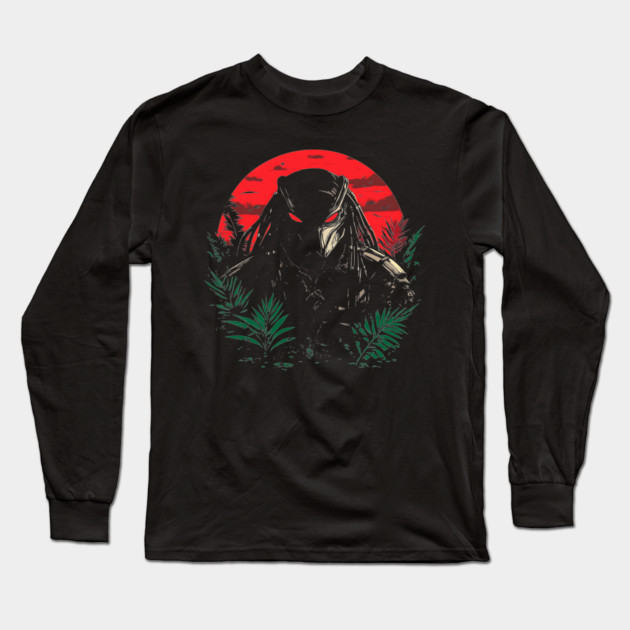 Predator Long Sleeve T-Shirt by BigMouth