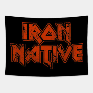 Iron Native (Indigenous People/Native Americans) Indigenous designs Tapestry
