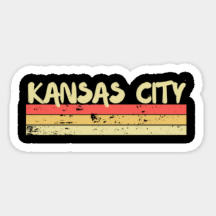 Kansas City Retro Magnet