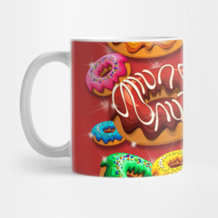 Donuts Party Time Mug