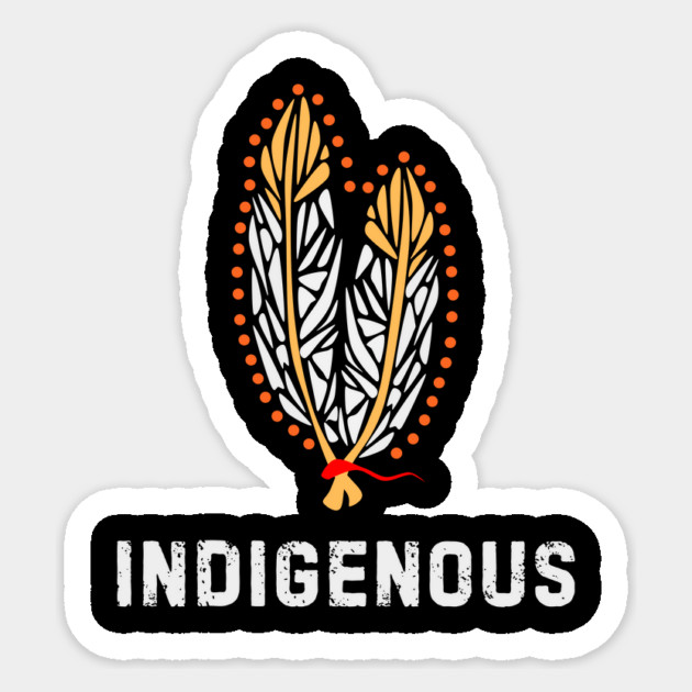 Indigenous Design Sticker by The WYLD Tribe