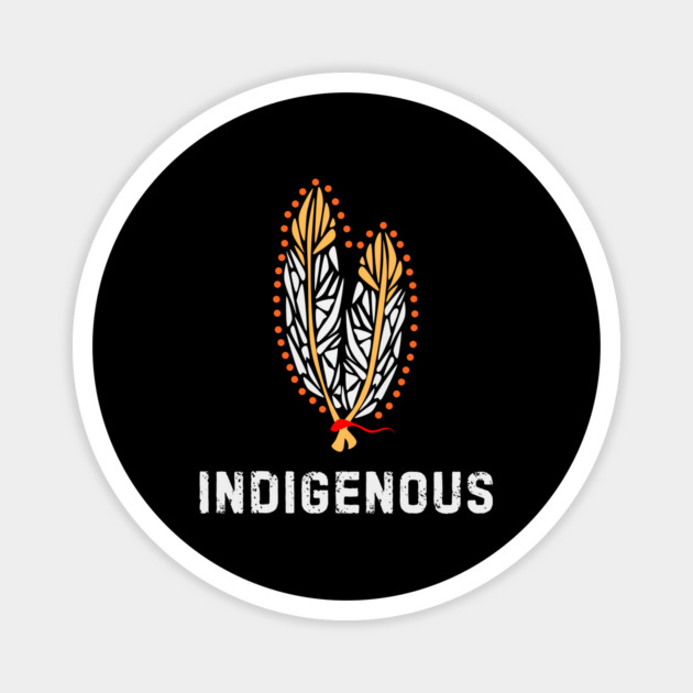 Indigenous Design Magnet by The WYLD Tribe