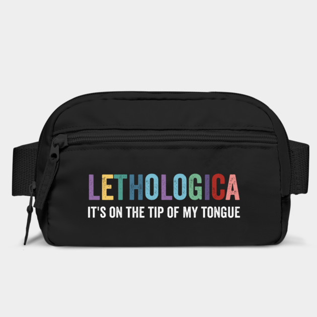 LETHOLOGICA: It's On The Tip Of My Tongue funny design by Luxinda