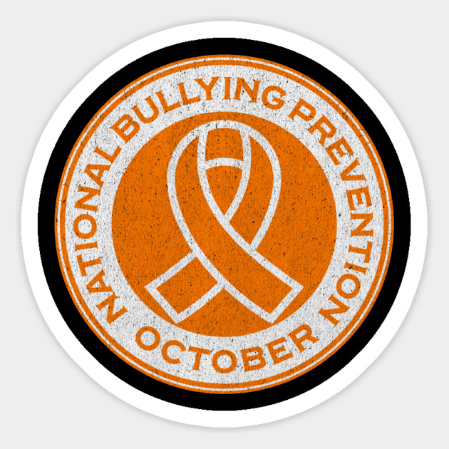 National Bullying Prevention Awareness October Orange Ribbon Magnet by Yesteeyear