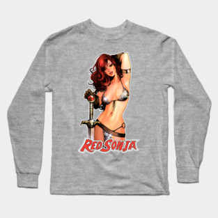 Red Sonja (Alt) Long Sleeve T-Shirt