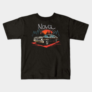 1972 Chevy Nova Kids T-Shirt