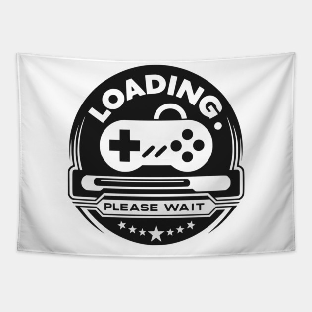 Loading Please Wait Tapestry by Frank Ring