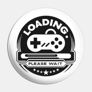 Loading Please Wait Pin