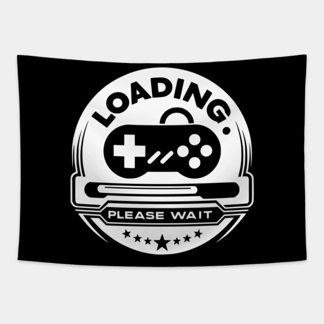 Loading Please Wait Tapestry by Frank Ring