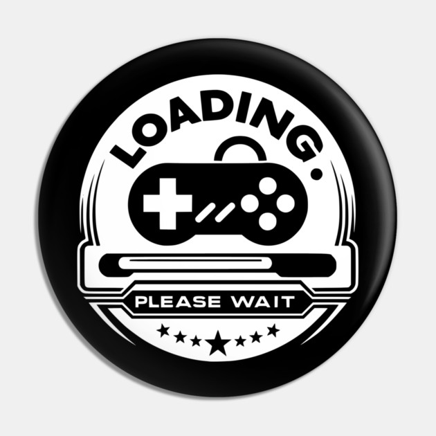Loading Please Wait Pin by Frank Ring