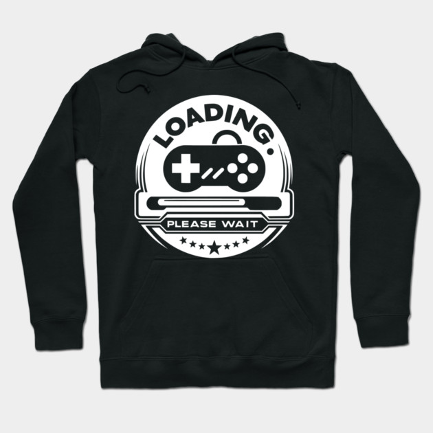 Loading Please Wait Hoodie by Frank Ring