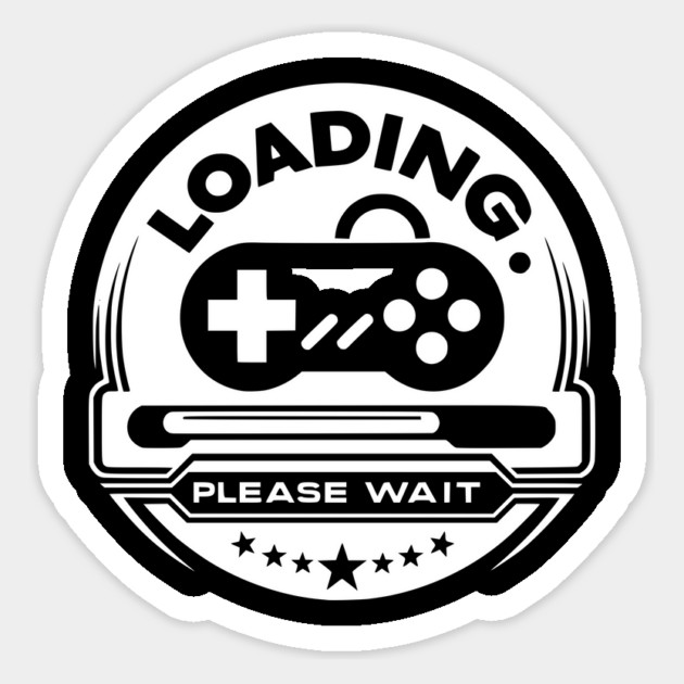 Loading Please Wait Magnet by Frank Ring