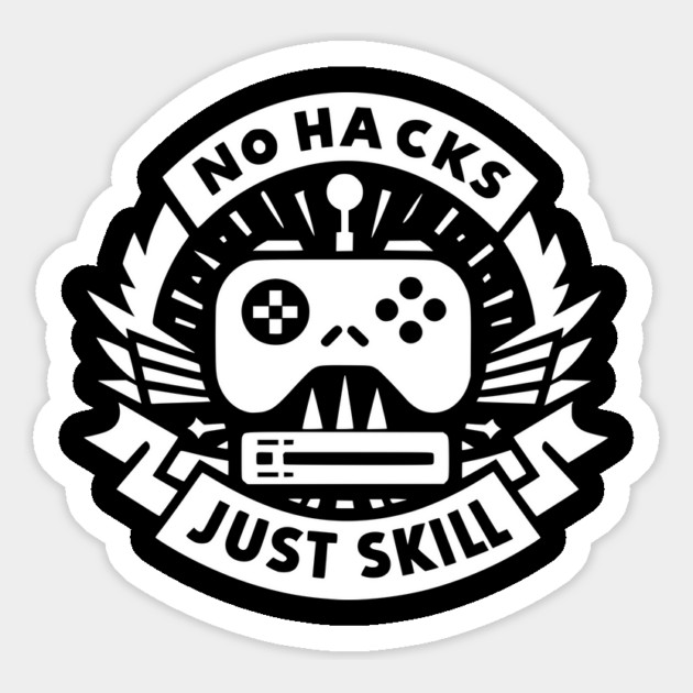 No Hacks Just Skill Magnet by Frank Ring