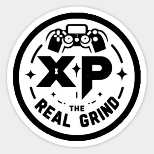 XP The Real Grind Sticker