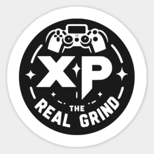 XP The Real Grind Sticker