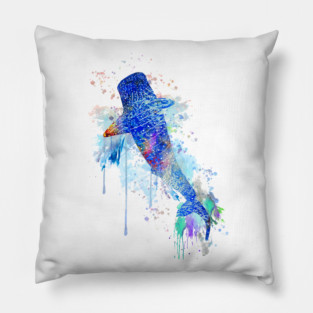 Blue Whale shark Pillow