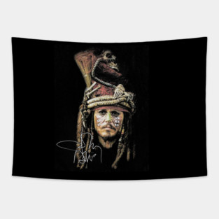 Jack Sparrow Captain Tapestry