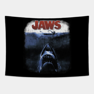 Jaws Vintage Tapestry
