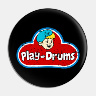 play drums Pin