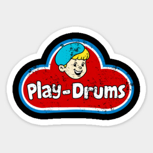 play drums Sticker