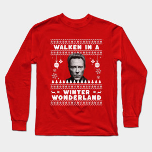 Walken in a winter wonderland Long Sleeve T-Shirt