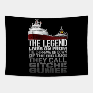 The Legend Lives On Tapestry