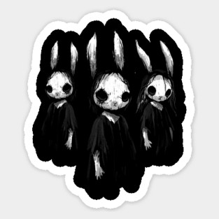 Gothic Bunnies Magnet