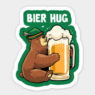 Bier Hug Sticker