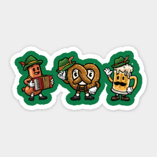 Oktoberfest Oompah Sticker