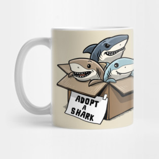 Adopt a Shark Mug