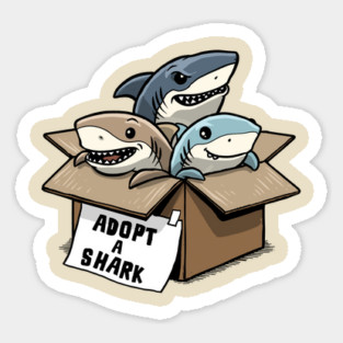 Adopt a Shark Magnet