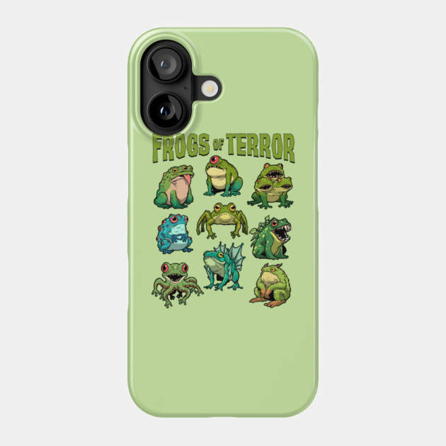 Frogs of Terror Phone Case by GoshWow®