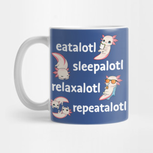 Simple Life of an Axolotl Mug