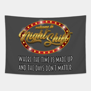Night Shift Tapestry